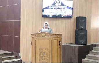 RAPAT PARIPURNA KE-28 MASA PERSIDANGAN I TAHUN SIDANG 2024