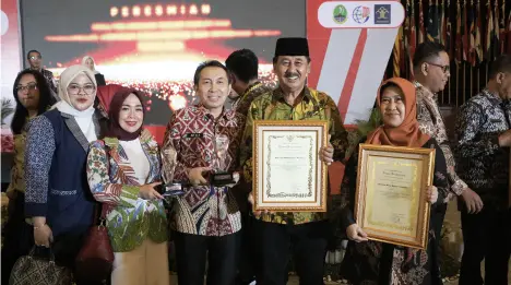 Penerimaan Penghargaan JDIH Provinsi Jawa Barat Tahun 2024